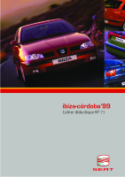 Seat Self Service Program - SSP 071 Ibiza-Cordoba 99 